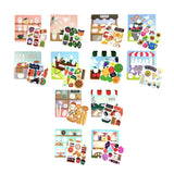 Ooly Sticker Scenes Çıkartma Sahnesi - Farmer's Market