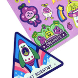 Ooly Stickiville Kokulu Çıkartma Seti - Galaxy Grape