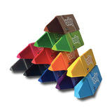 Ooly Happy Triangles 12’li Jumbo Mum Boya