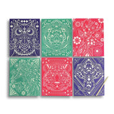 Ooly Scratch and Shine Folyo Kazıma Sanat Seti - Geometric Animals