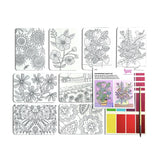 Ooly Scenic Hues Sulu Boya Sanat Seti - Flowers and Gardens