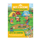 Ooly Set The Scene Transfer Çıkartma Seti - Let’s Go Camping