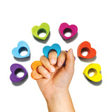 Ooly Heart Ring 6’lı Mum Boya