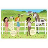 Sticker Dolly Dressing At the Stables