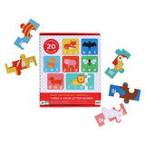 Petit Collage Yazım Yapbozu - Spelling Animals