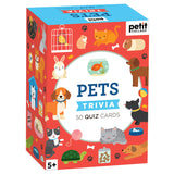 Petit Collage Trivia Soru Kartları - Pets