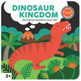 Petit Collage Taşınabilir Mıknatıslı Oyun Seti - Dinosaur Kingdom