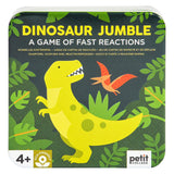 Petit Collage Kart Eşleştirme Oyunu - Dinosaur Jumble