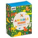 Petit Collage Trivia Soru Kartları - Animals