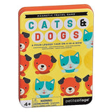 Petit Collage Mıknatıslı Seyahat Oyunu - 4 in a Row Cats & Dogs