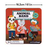 Petit Collage Taşınabilir Mıknatıslı Oyun Seti - Animal Band