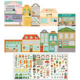 Petit Collage Çıkartma Aktivite Seti - My Little Town