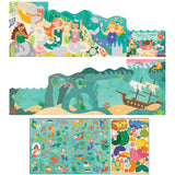 Petit Collage Çıkartma Aktivite Seti - Mermaid World