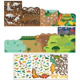 Petit Collage Çıkartma Aktivite Seti - Dinosaurs