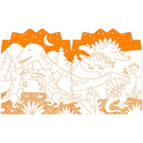 Petit Collage Çıkartmalı Boyama Kitabı - Dinosaurs