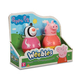 Peppa Pig 2'li Set - Peppa Pig + Zoe Zebra