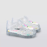 Igor S10309 Tobby Gloss Unicornio Çocuk Sandalet | Transparente Glitter