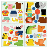 Petit Collage Taşınabilir Mıknatıslı Oyun Seti - Party Animals