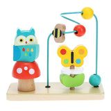 Petit Collage Üçlü Ahşap Aktivite Oyuncağı - Busy Garden