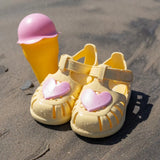 Igor S10310 Tobby Gloss Love Çocuk Sandalet | Vainilla