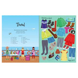 Sticker Dolly Dressing Holiday & Travel