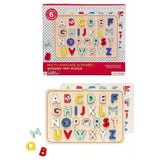 Petit Collage Ahşap Yapboz - Multi-Language Alphabet