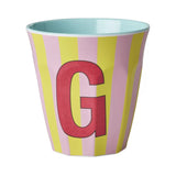 Riceteria Melamin Orta Boy Harf Bardak G | Pink