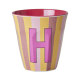 Riceteria Melamin Orta Boy Harf Bardak H | Pink