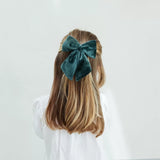 Mimi & Lula Agnes Oversize Bow 2’li Toka - Teal