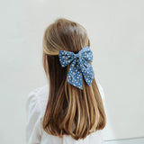 Mimi & Lula Agnes Oversize Bow 2’li Toka - Teal