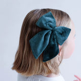 Mimi & Lula Agnes Oversize Bow 2’li Toka - Teal