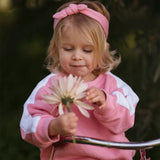 Antebies Sweatshirt ve Pantolon Set | Pembe