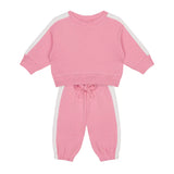 Antebies Sweatshirt ve Pantolon Set | Pembe