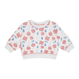 Antebies Sweatshirt ve Tayt Set | Suluboya Çiçek