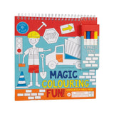 Floss & Rock Magic Boyama Kitapları - Construction