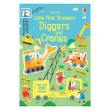 Little First Stickers Diggers and Cranes