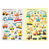 Little First Stickers Diggers and Cranes
