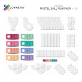 Connetix Pastel Ball Run Set - 106 Parça