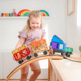 Connetix Rainbow Transport Set - 50 Parça