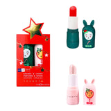 Inuwet Xmas Stars 2'li Dudak Nemlendiricisi - Mango & Pamuk Şekeri