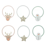Mimi & Lula Reindeer 6’lı Lastik Toka