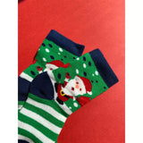 Lille Trove Yılbaşı Temalı Çorap | Santa Green