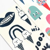 Ooly Mini Tattoo Palooza Geçici Dövme Seti - Ice Cream Party
