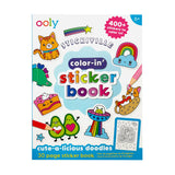 Ooly Stickiville Color-in Sticker Kitabı