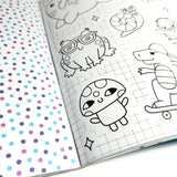 Ooly Stickiville Color-in Sticker Kitabı