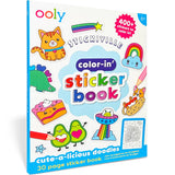 Ooly Stickiville Color-in Sticker Kitabı