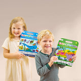 Ooly Color-A-Looong: Fold Out Boyama Kitabı - Safari Family
