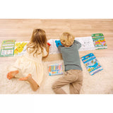 Ooly Color-A-Looong: Fold Out Boyama Kitabı - Safari Family
