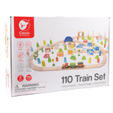 Classic World Ahşap 110 Parçalı Tren Seti