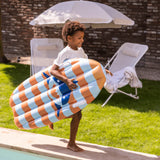 Swim Essentials Surfboard Tutacaklı Şişme Deniz ve Havuz Yatağı - Tropic Shark